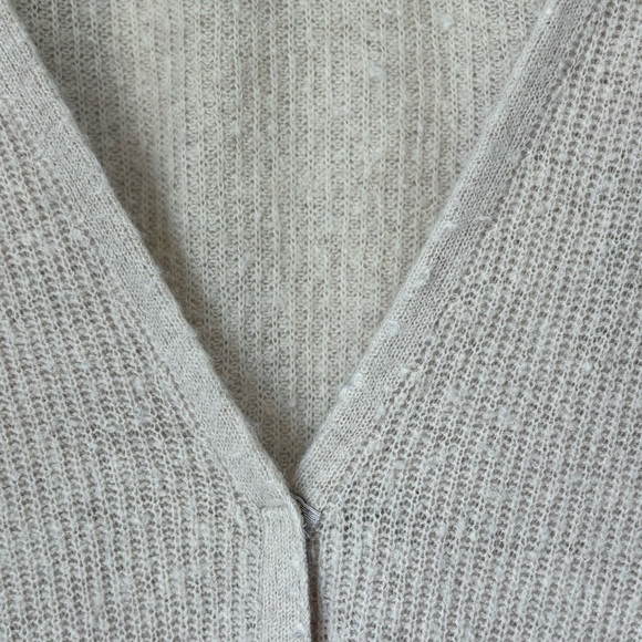 Tan Banana Republic Merino Wool and Alpaca Cardigan - Picture 4 of 5